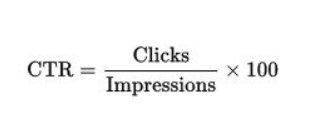 Click-through rate is the ratio of clicks your link receives to impressions the link makes.