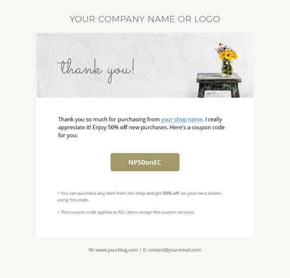 Thank You for Your Order: Emails, Examples, Templates