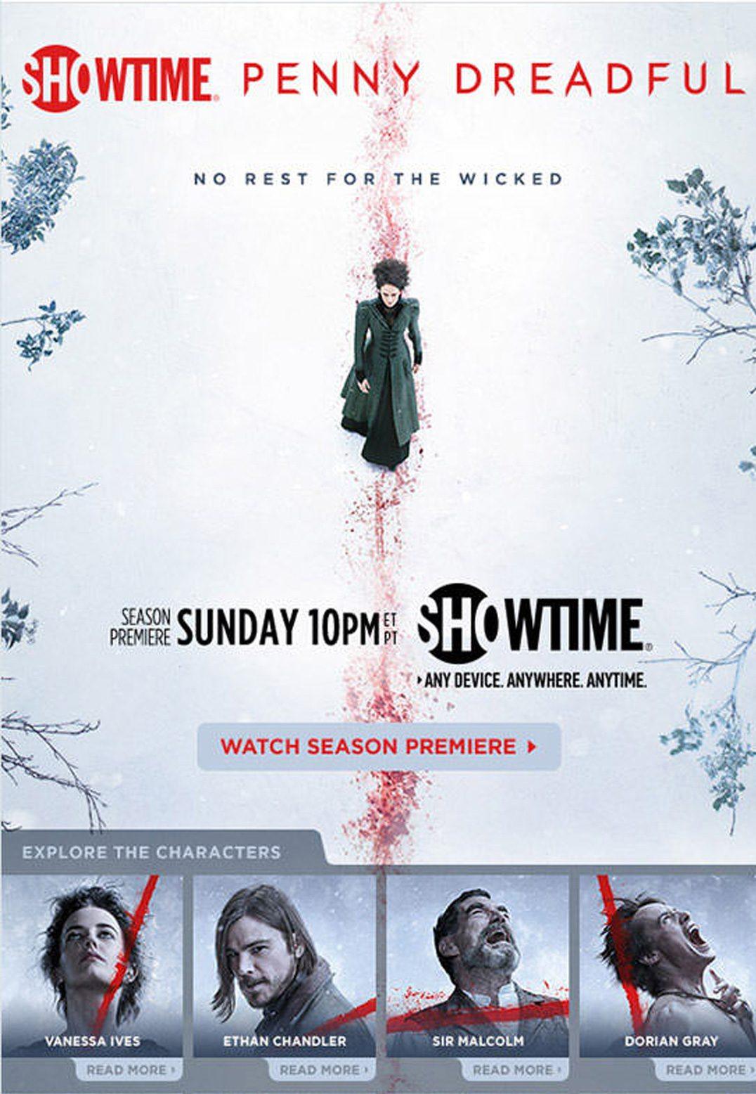 Take this example from Showtime and their promotion of the show Penny Dreadful. The show is set to premiere on a given Sunday at 10 p.m., so if they started sending out messages on Friday at 8 p.m., the email message could easily be missed over thanks to the weekend, and the user stands a higher chance of missing out on the season premiere.