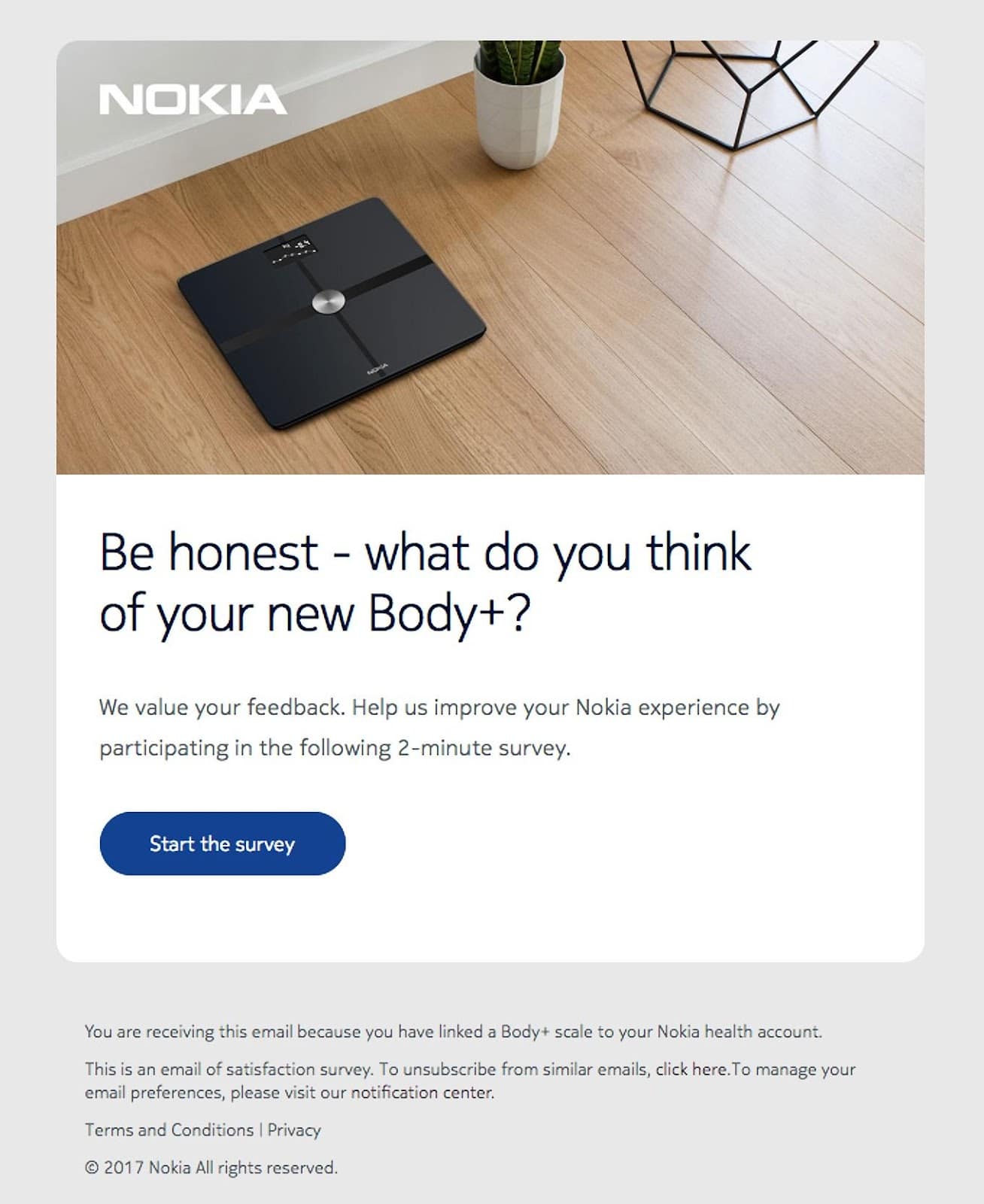 Nokia email survey