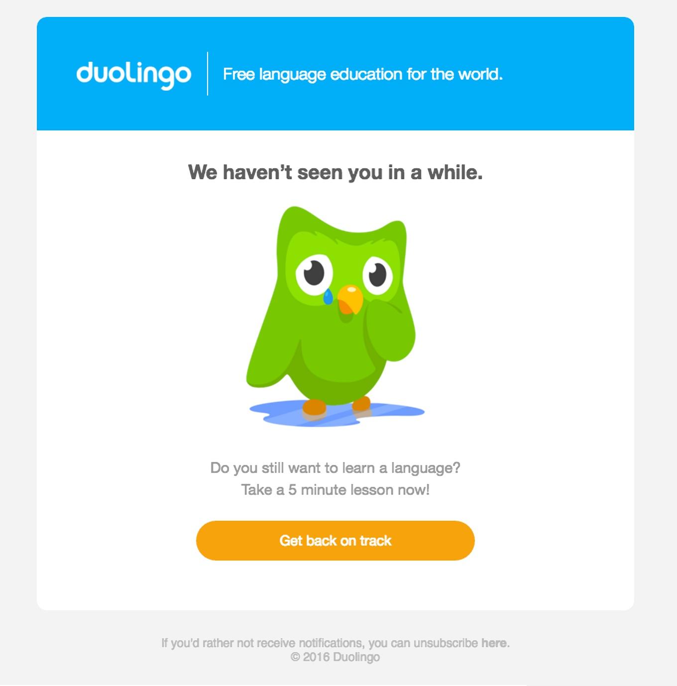 DuoLingo campaign