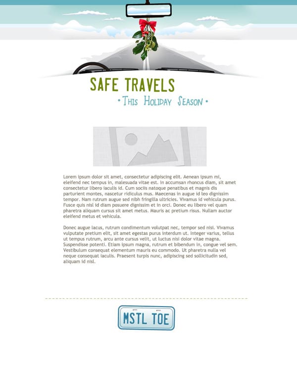 Safe Travels Template