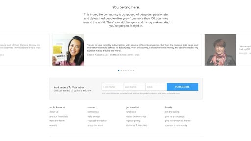customer testimonial email example