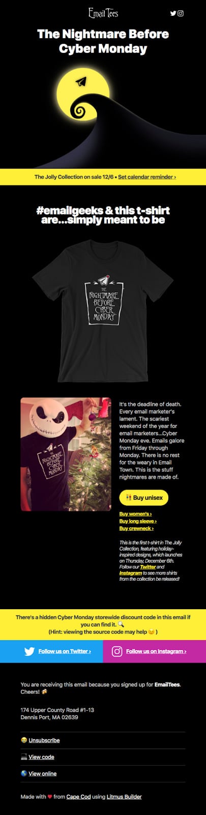 Another great strategy you can use to drive traffic and sales on Cyber Monday is personalization.