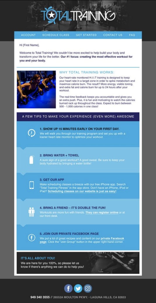 using branding in the contents of a newsletter