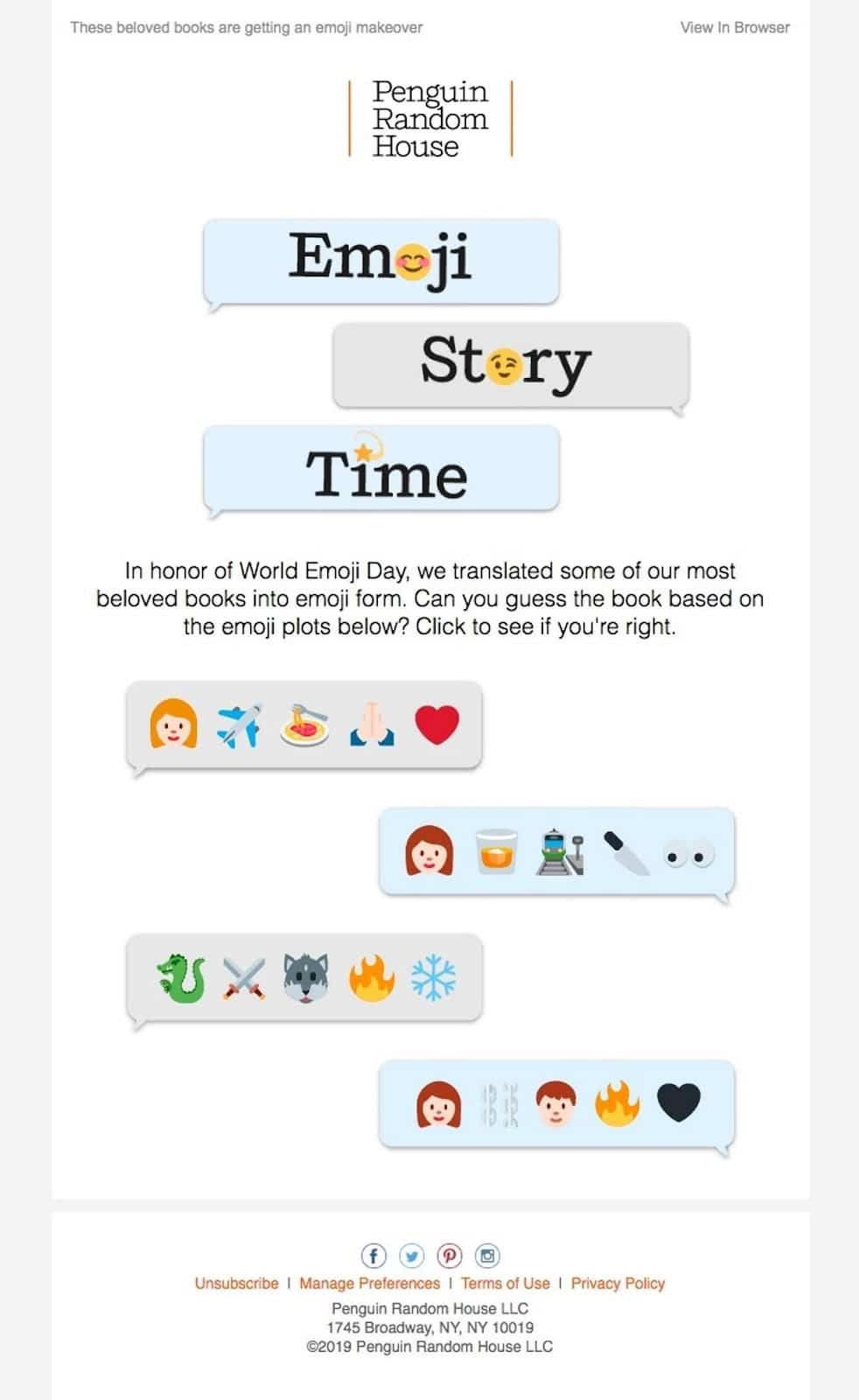 Penguin Random House example