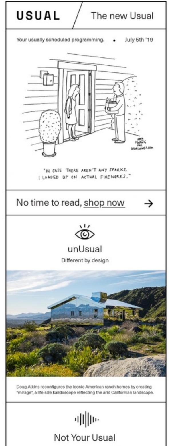 Usual comic example