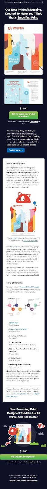 example of illustrations in email