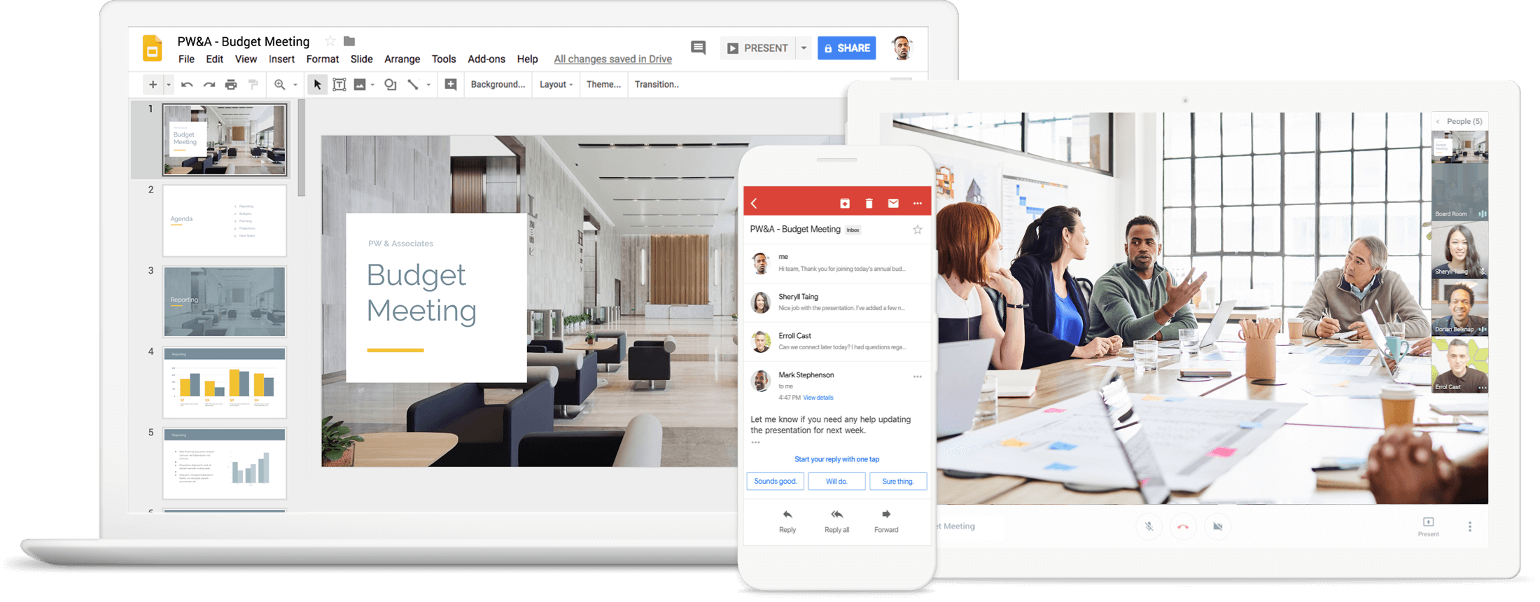 Gsuite Productivity suites