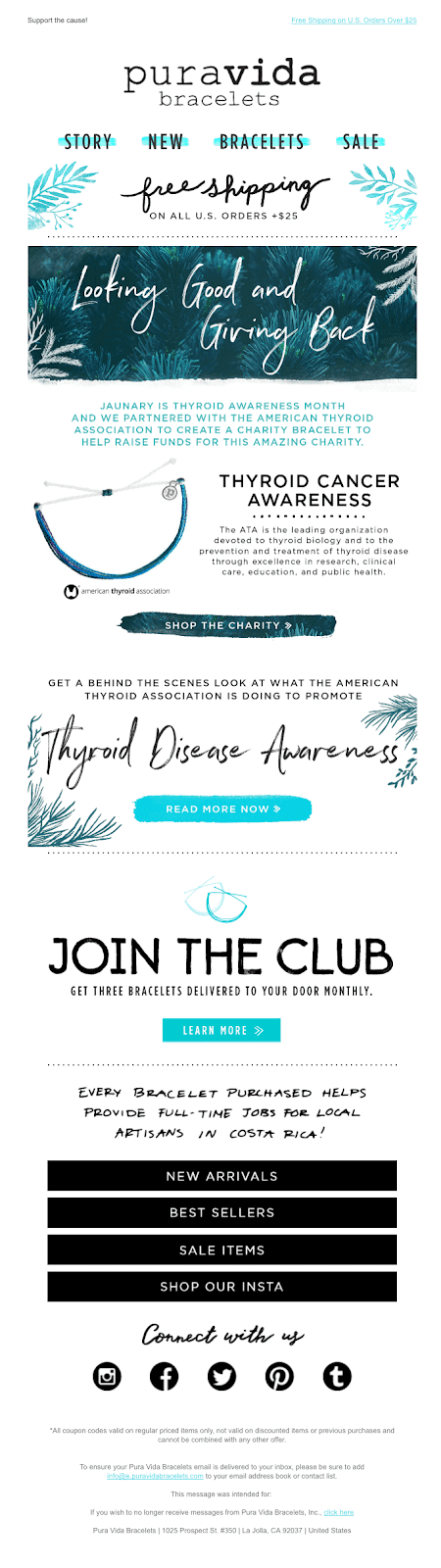 When it comes to email marketing, the natural partnership is social media, partly because it’s incredibly easy to put social media icons in your emails and it’s popular with millennials.