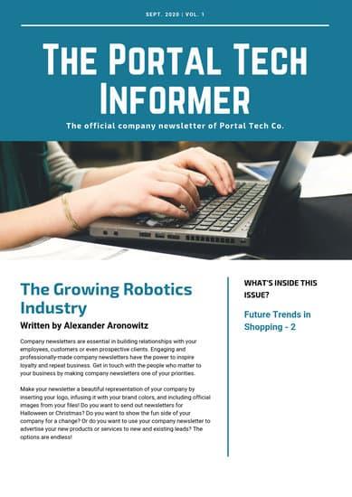 The Portal Tech Informer proves less is more.