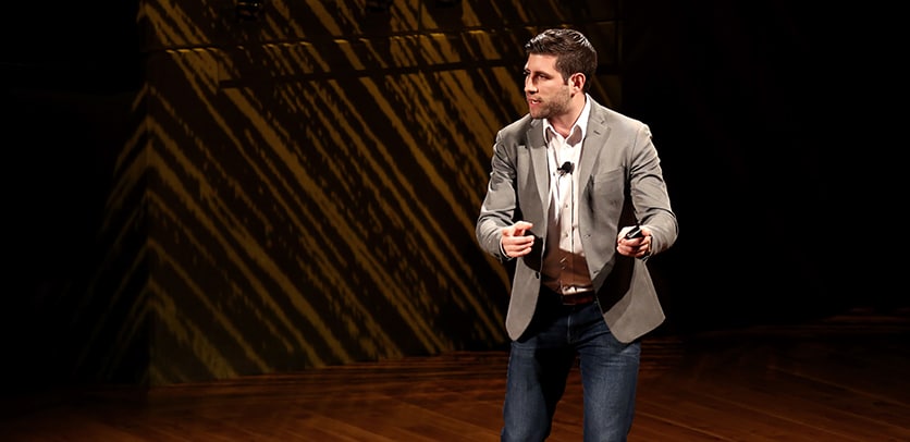Jay Acunzo at Marketing United 2018