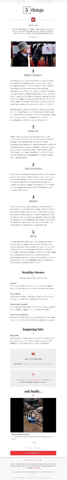 CNNs 5 things email example