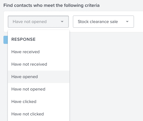 Triggered email examples: setting up your filters