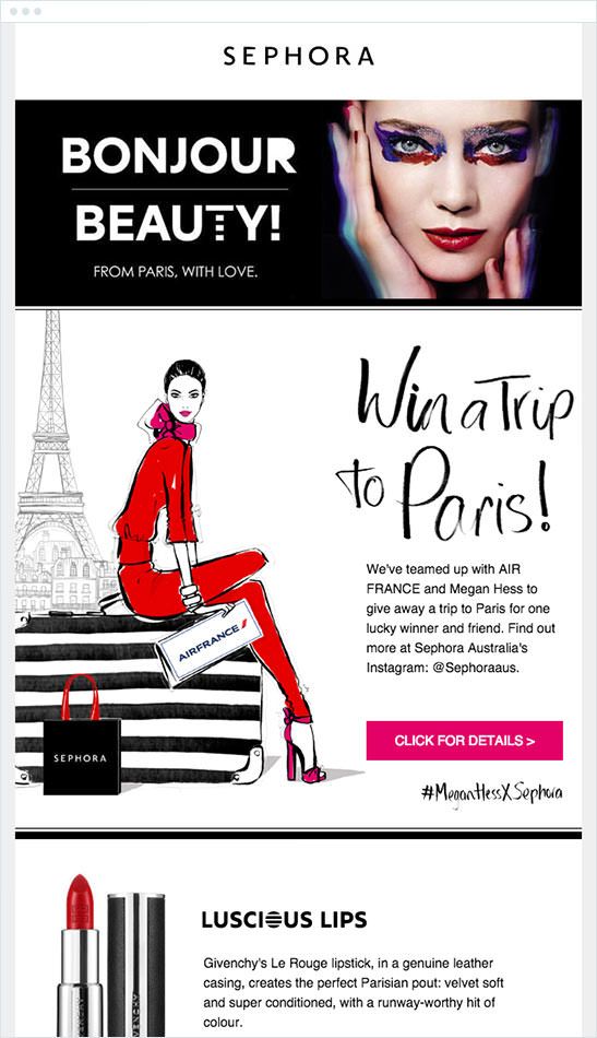 Sephora social media contest