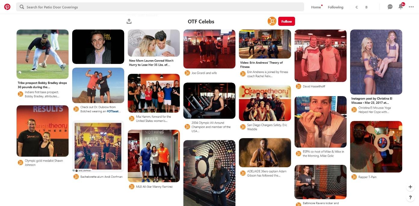 OrangeTheory influencer marketing campaign