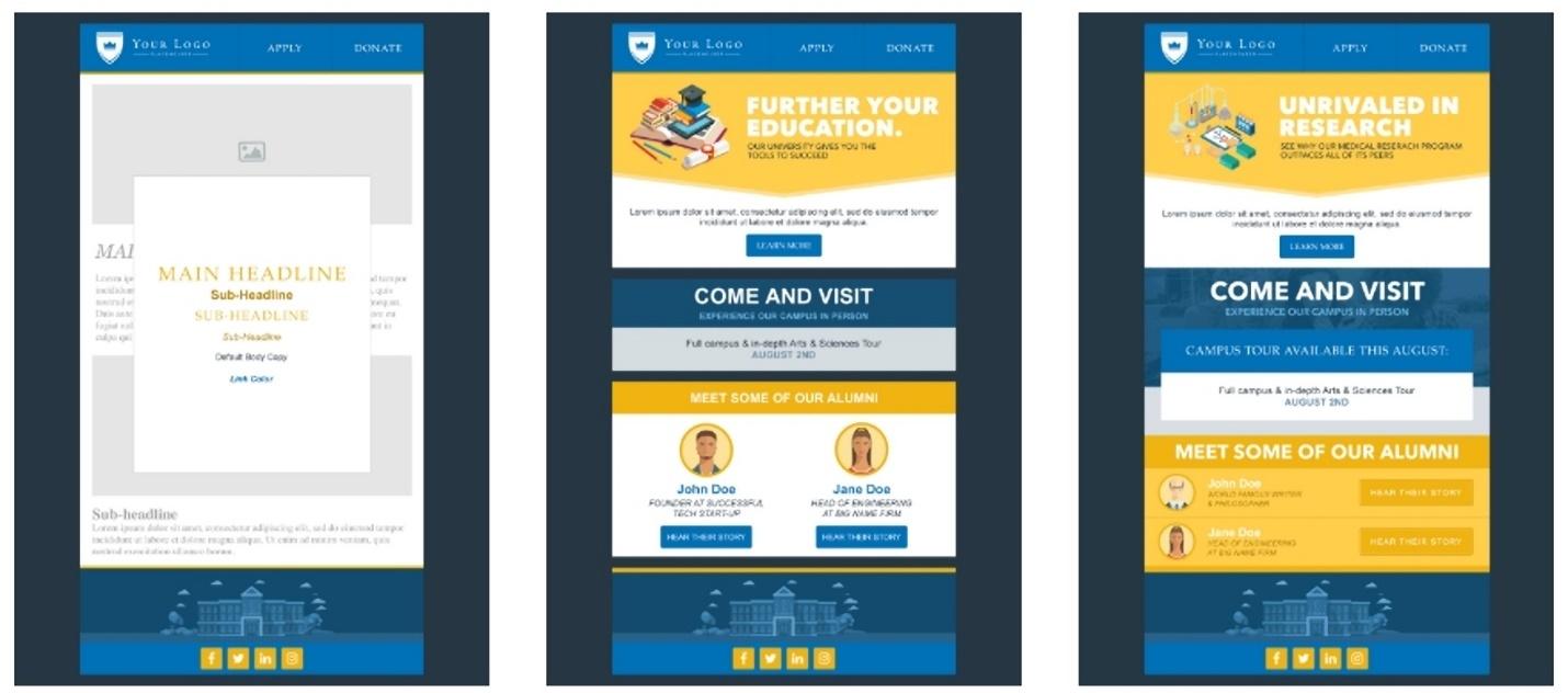 educational email templates