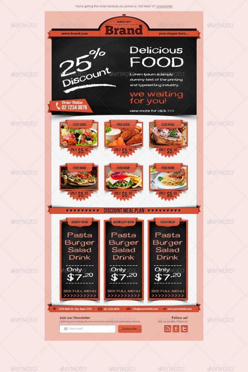 Restaurant newsletters can sell to your taste buds.