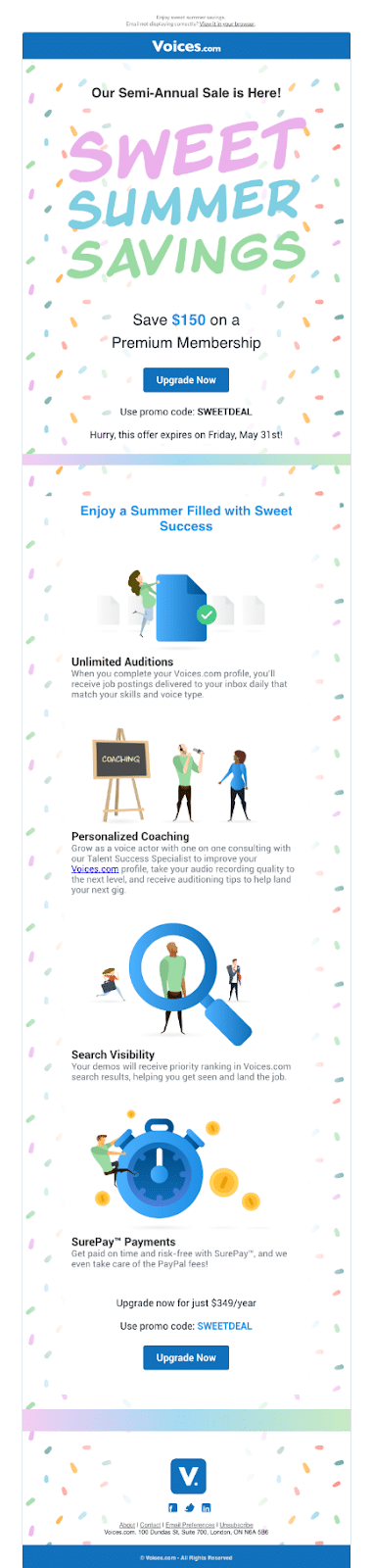 Voices.com email example sale