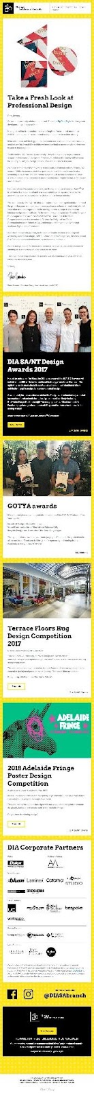 Design Institute of Australia email example