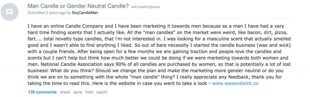 Take this example from a watch company, instead of trying to sell to the community; they turned to them for advice, which later resulted in a new fanbase and some interested buyers.