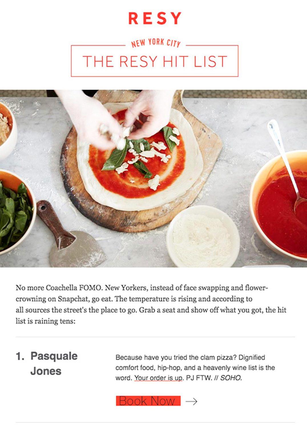 Why use up your valuable time describing your delicious food when you can just show readers?