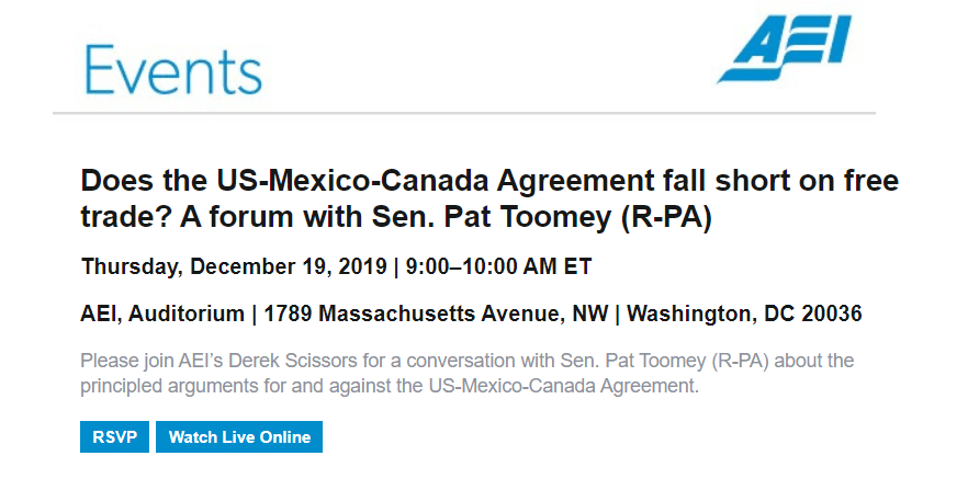 American Enterprise Institute two clear CTA examples