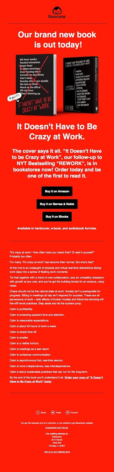 Basecamp’s new book in multiple formats and stores