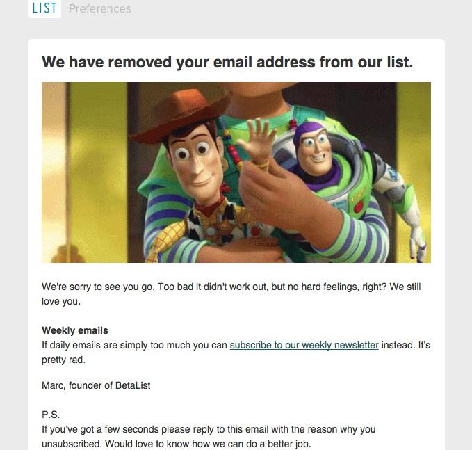 Ease their mind during the opt-in process by telling them that you will not share their email with anyone else. In your emails, let them know that your emails and website are secure