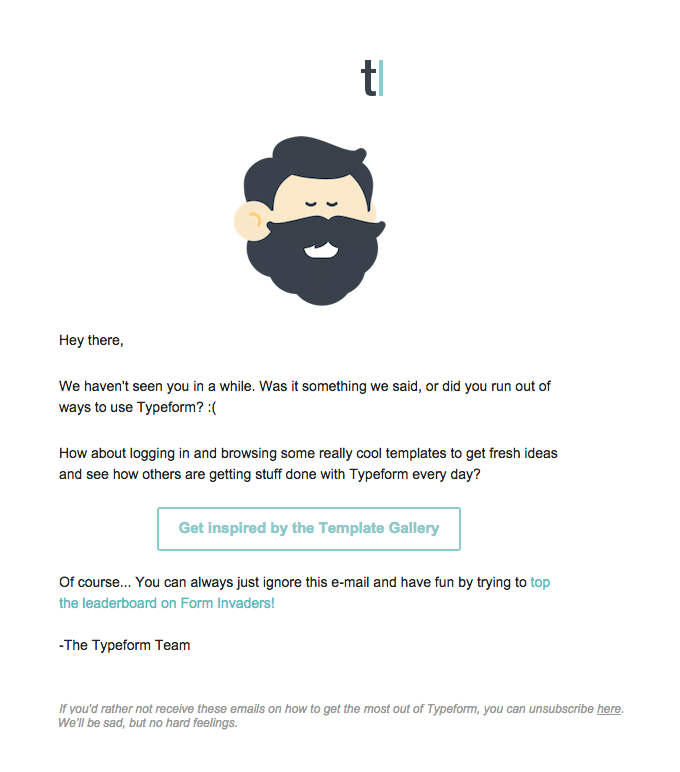 The goal is here is to get your contacts to respond to your emails indicating that they would like to still receive emails from you.