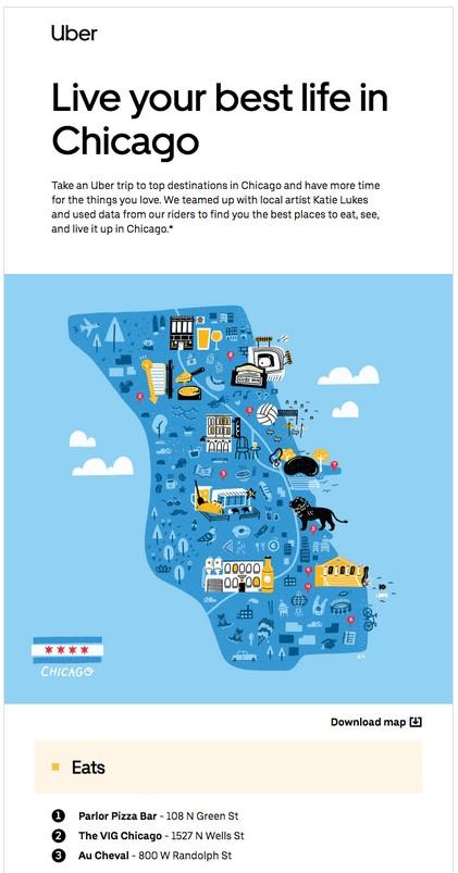 Email segmentation is one of the best ways to increase email engagement and click-through rates. One way to segment your list is through geography like Uber did.