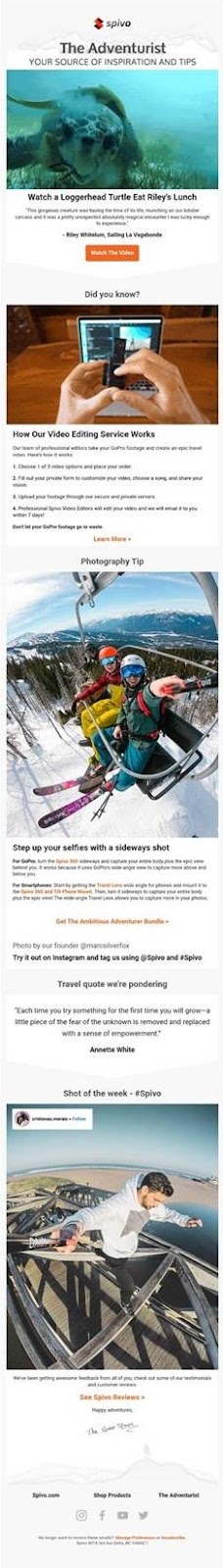 Use consumer stories to highlight your products