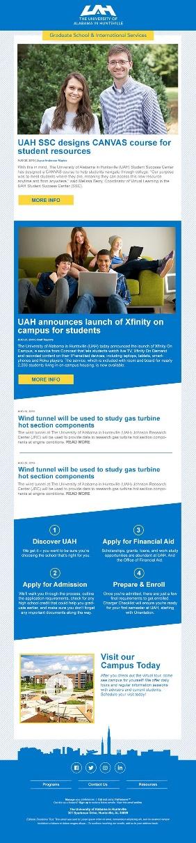 University of Alabama example