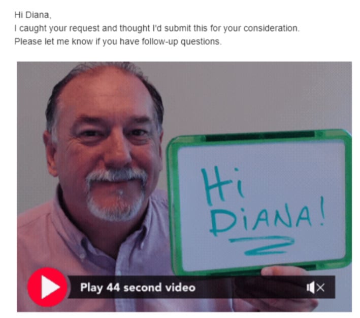 According to BombBomb, a video making tool that real estate agents love to use, personalized videos gain 81% more replies and convert 68% more leads than emails without videos (or those who have but contain canned responses/scripts).